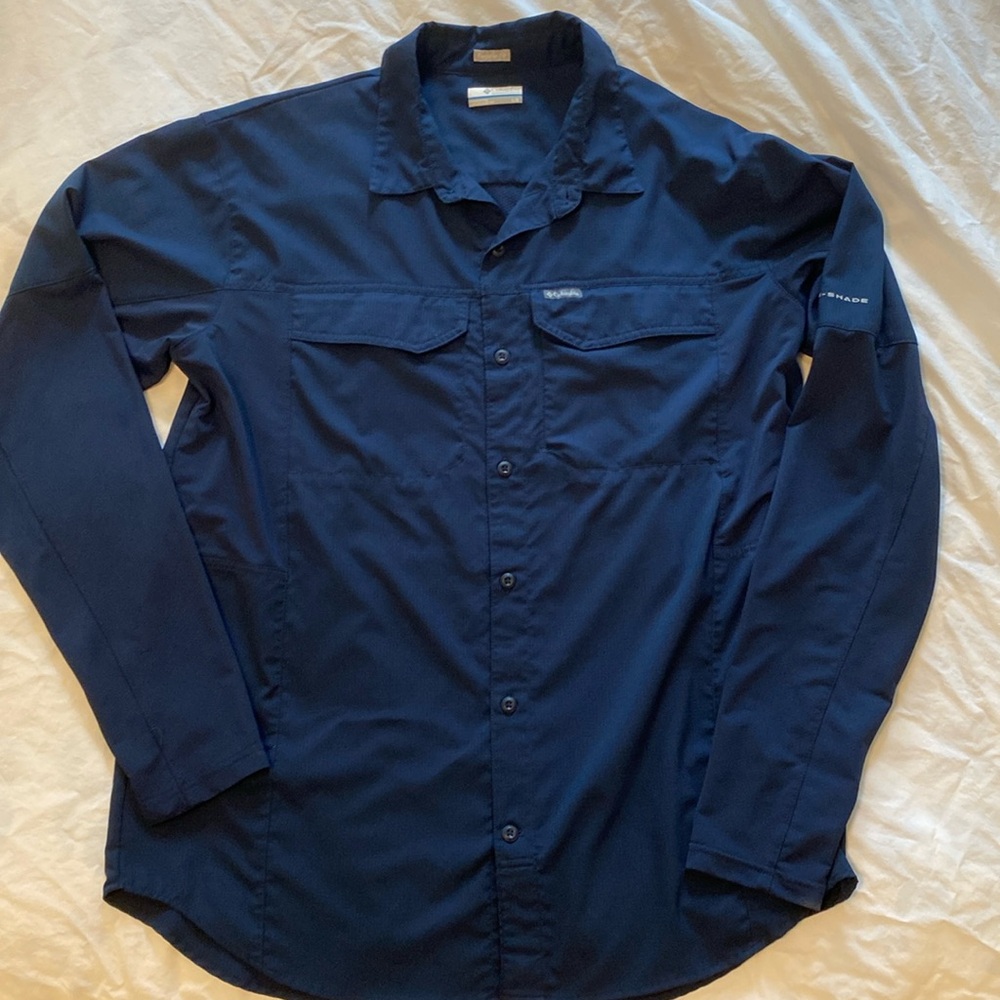 Columbia Long Sleeved Button Down